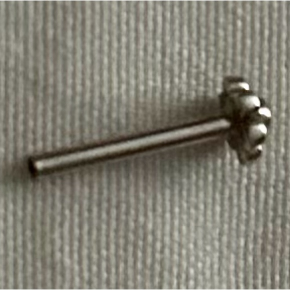 Authentic Maria Tash threaded back.